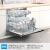 Midea(Midea)食器洗い機埋込み家庭用8つのセストの知能超高速洗浄浄浄洗浄洗浄浄乾燥スト(3-8口の家)ステアリングリル