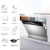 Midea(Midea)家庭用8セトの组み込み式食器洗い机X 4-S送风乾自动除菌洗浄机と消毒棚Q 37