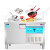 精悍舒shu食器洗い機商用超音波全自動皿洗濯機レプトン専用1200*800*単槽出渣