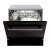 森意(senyi)8セトの组み込み式家庭用食器洗い机WQP 8-9306 B黒