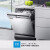 Midea(Midea)13セトの独立型组み込み式食器洗い机と蒸します。