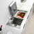 利澳克鲁尼（KLOLH）水槽食器洗い機家庭用全自動組込超音波洗浄機果物と野菜の三合一超音波洗浄機X 1301