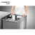 Casarte/Casarte 8セストの家庭用引出し式食器洗い機は食器棚のシャカワ式高温除菌WQP 60 SSに埋め込みます。