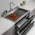 利澳克鲁尼（KLOLH）水槽の食器洗い機家庭用全自動埋込み超音波洗い込み果物と野菜の三合900集積水槽X 1301