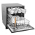 华帝(VNTT I)レンテリージーン食器洗い机全自动8セト组み込み式多机能ブラシ椀机JWV 8-B 6