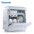 パナソニック6セクの食器用卓上食器洗い機80℃除菌乾燥独立式全自動家庭用NP-T 1 WRCN
