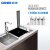 OZNER 8セクの浄水器洗濯機家庭用水槽式埋込みWiFi智控全自動皿洗濯機大容量スイーパー5合1階2階水槽食器洗い機-一生品質保証