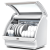 ハイアル食器洗濯機小貝家庭知能6セト収集全自動卓上式小型高温消毒除菌HTAW 50 STGW(白小貝)