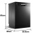 ヨロレット14セトの进力食器洗濯机は、高温除菌でEUDFN 16410 B黒を単纯に埋め込みます。