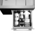 欧诚の集积水槽の食器洗い机の一体机の引出式の家庭用の全自动8セイトの4合の1杯のセトリの黒色WQP 8-02