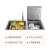 FOTILE（FOTILE）水槽の食器洗い機が新しいです。家庭用全自動埋込み超音波洗浄機です。果物と野菜の化三合一J浄BSD 2 F-X 5 S。