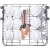 Midea(Midea)レンテリージェート超高速洗浄家庭用埋込み除菌器全自動皿洗浄浄機8セセン大容量WQP 8-3905-N