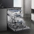 イタリアdaogrs组み込み式食器洗い机14セトの大容量は高温消毒除菌乾燥一体型家庭用食器洗い机X 9です。