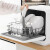 小屋厨食器洗い機家庭では、高温消毒除菌を無料で設置し、全自動知能小型4セットの小米ミニデスクトップ食器洗い機白