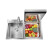 （Midea）Midea食器洗い機家庭用水槽の大容量送風乾燥除菌一体機WIFI知能連動自動洗浄F 3 B標準モデル