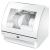 ハイアベル6セクトの光速洗濯全自動家庭用ディック食器洗い機イレンテジ予予果物と野菜洗いの高温消毒ブラシEBW 4711 B白色