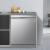 LG韩国のオリジナルル入力14セイントの独立式自动do aを开けて、食器棚の蒸気除菌器4 D喷腕臻眩しい银知能食器洗濯机DFB 325 HSを折り畳します。