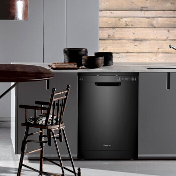 Casarte(Casarte)13セクトの大容量独立型食器洗い機の温度濁り一体感熱対流乾燥家庭用食器洗い機CW 13028 BK